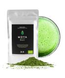 Organic Moya Matcha Tea Green Powder | 100g Premium Ceremonial Grade (I) | Grown & Harvested in Uji Japan | Perfect for The Traditional Japanese Tea Ceremony with Water | Vegan & Vegetarian Friendly 100 g (Pack of 1) - Buy Online on SooperMarket.com
