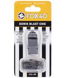 Fox 40 Sonik Blast CMG Official Whistle with Break Away Lanyard (Black) - Buy Online on SooperMarket.com