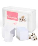 1000 Pcs Ultra Thin Makeup Facial Cotton Pads - Lint Free Dry Nails/Lips/Eyes Polish Remover - Square Cosmetic Beauty Pads - Non-Woven Makeup Remover - Plain Weave Box-packed - Buy Online on SooperMarket.com