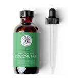 Organic Fractionated Coconut Oil for Skin and Hair  4 fl oz - Liquid Carrier Oil for Diluting Essential Oils  Hair Growth & Skin Moisturizer - by Pure Body Naturals - Buy Online on SooperMarket.com