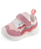 LACOFIA Baby Girls Shoes First Walkers Toddler Sneaker Anti-Slip Rubber Sole 5 UK Child Pink - Buy Online on SooperMarket.com