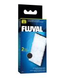 Fluval A490 polyester activated carbon filter insert polyester for fine dirt particles activated carbon for harmful liquids/discoloration/smells for the fluval internal filter U2 2 Pack - Buy Online on SooperMarket.com