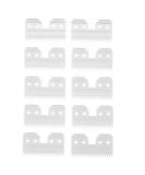 BEAUY 10Pcs/Lot Replaceable Ceramic 18 Teeth Pet Ceramic Clipper Cutting Blade for Oster A5 Series - Buy Online on SooperMarket.com