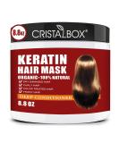 Keratin Hair Mask,2022 Deep Repair Damage Hair Root, 250ml Hair Mask for Dry Damaged Hair,Hair Treatment Mask Keratin Hair & Scalp Treatment,Natural Deep Conditioner Hydrating Hair Masque - Buy Online on SooperMarket.com