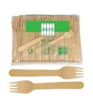 Perfect Stix Green Fork 158-250ct Disposable Wooden Forks (Pack of 250), Plain Forks Pack of 250ct Wooden Forks - Buy Online on SooperMarket.com