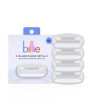 Billie Womens Razor Refill Blades 5-Blade Cartridges - 4 count - Buy Online on SooperMarket.com