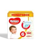 Huggies Ultra Comfort Baby Diapers Size 6 (15-30 kg) - 102 Pack (3 x 34 Diapers) | International Shipping Available - Buy Online on SooperMarket.com