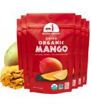 Mavuno Harvest Mango Dried Fruit Snacks | Unsweetened Organic Dried Mango Slices | Gluten Free Healthy Snacks for Kids and Adults | Vegan, Non GMO, Direct Trade | 2 Ounce, Pack of 6 Mango 2 Ounce (Pack of 6) - Buy Online on SooperMarket.com