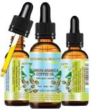 GREEN ARABICA COFFEE OIL Brazilian. 0.33 Fl.oz- 10 ml. 100% Pure/Premium Quality. For Skin  Hair  Lip and Nail Care. 0.33 Fl Oz (Pack of 1) - Buy Online on SooperMarket.com