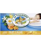 La Tisaniere French Tisane Miel" Quiet Night with Honey" 25 Tea Bags - Pack of 3 - Buy Online on SooperMarket.com