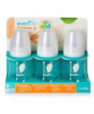 Evenflo Feeding Balance+ Bottles  Standard  0+ Months  Slow Flow  3 Bottles  4 oz (120 ml) - Buy Online on SooperMarket.com