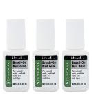 5 Second Brush-On Nail Glue 6 g, For Nail Tips, Full Cover Nails, And For Repairing Of Cracked, Split Natural Nails, 3 Packs 0.20 Fl Oz (Pack of 3) Nail Glue - Buy Online on SooperMarket.com