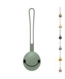 OLGS Silicone Pacifier Box for Babies - BPA-Free Pacifier Holder Storage Case & Strap - Sage Green - Ideal for Toddlers - Buy Online on SooperMarket.com