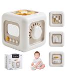 Spermuoy Busy Activity Cube - Montessori Toy for 1 Year Olds | International Shipping - Buy Online on SooperMarket.com