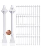 100 Pieces Nose Wax Chopsticks Set - Plastic Nostril Cleaning & Hair Removal for Men & Women - Buy Online on SooperMarket.com