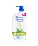 Head & Shoulders Apple Fresh 2in1 Anti-Schuppen-shampoo 800ml pump dispenser.Up to 100% dandruff protection clinically tested.Every hair and scalp type.Daily application.Feeling fresh with apple air New Model - Buy Online on SooperMarket.com