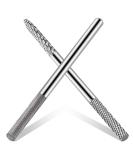 3XF Ultra Fine Cuticle Nail Drill Bit - Medium Double Heads Safety Tungsten Carbide Remover for Acrylic Gel Manicure & Pedicure | International Shipping Available - Buy Online on SooperMarket.com