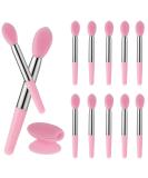 Shop WLLHYF 12PCS Silicone Lip Brush Set | Professional Makeup Tools for Lipstick Eyeshadow & Face Masks - Perfect for Beauty Enthusiasts - Buy Online on SooperMarket.com