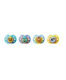 Tommee Tippee Fun Style Pacifiers 0-6m - BPA-Free Silicone - 4 Pack - Buy Online on SooperMarket.com