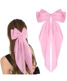 Shop Wllhyf Pink Hair Clips - 90s Satin Loop Hairpins for Women & Girls | Perfect for Parties & Everyday Style - Buy Online on SooperMarket.com