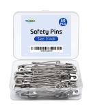 Tkiaea 3 Inches Large Safety Pins Pack of 50 Big Heavy Duty Safety Pins Safety Pins Bulk Stainless Steel Safety Pins Silver - Buy Online on SooperMarket.com