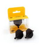 CUESOUL TERO AK4 Dart Flight Standard Shape/Shield Shape/Diamond Shape Standard Shape-All Black - Buy Online on SooperMarket.com