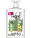 Pantene Grow Strong Shampoo with Biotin and Bamboo 1l. Helps Promote Hair Growth and Reduce Hair Loss for Dry Damaged Hair XL Shampoo - Buy Online on SooperMarket.com