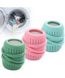 Washing Machine Laundry Ball New Fabric Softener Ball Dispenser for Washer Reusable Lint Remover Eco-Friendly All Natural Detergent Alternative for Washing All Kinds of Clothes (6PCS) - Buy Online on SooperMarket.com
