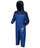 Regatta Kids Puddle Iv All-in-One Suit - 2-3 Years - Nautical Blue/Dark Denim - Buy Online on SooperMarket.com
