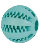 Trixie Dog Denta Fun Ball Natural Rubber with Mint Flavor All Breed Sizes 7 cm Turquoise / without Rope 7 cm - Buy Online on SooperMarket.com