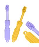 CLdy Baby Teething Toys - BPA-Free Silicone Teething Rings & 2-Pack Tubes | Best Dental Aid for Toddlers & Babies 3+ Months - Buy Online on SooperMarket.com