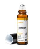 Citronella Essential Oil Roll-On – Boost Your Mood, Stay Safe from Bugs - Pre-Diluted, Aromatherapy, Therapeutic Grade – Perfect Stocking Stuffer! (10ml/.33) - Buy Online on SooperMarket.com
