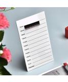 Buy 7-15mm False Lash Tray | Acrylic Disposable Lash Holder for Eyelash Extensions - Buy Online on SooperMarket.com