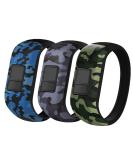 iBREK for Garmin Vivofit jr/jr 2/3 Bands, Silicone Stretchy Replacement Watch Bands for Kids Boys Girls Small Large(No Tracker)-Small,3 Pack:Blue&Green&Gray Camo 3 Pack:Blue&Green&Gray Camo Small - Buy Online on SooperMarket.com