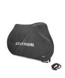 GRITRIVAL Waterproof Bike Cover with Bike Rack Chain Lock - Black (Large) | Outdoor Storage | 3 Colors | 2 Sizes - Buy Online on SooperMarket.com