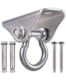 SELEWARE Stainless Steel Swing Hanger - Indoor/Outdoor Suspension Trainer Anchor - 1000lbs Capacity - 1 Pack - Buy Online on SooperMarket.com