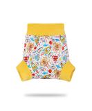 Petit Lulu Pull Up Cloth Nappy Wrap | Size M | Washable Diaper Wrap | Reusable Cloth Nappies | Made in Europe (Robots) Space Robots - Buy Online on SooperMarket.com