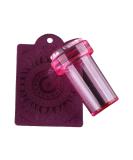 wirlsweal Nail Art Stamper Easy Storage Portable Reusable Nail Tool Stamp Seal for Fingernails Nail Seal Trendy for Fingernails Red - Buy Online on SooperMarket.com