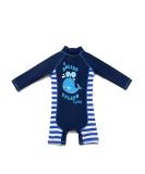 BONVERANO Baby Boys Swimsuit UPF 50+ Long Sleeve Whale One Piece 18-24 Months - Buy Online on SooperMarket.com