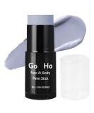 Go Ho Cream Grey Blendable Stick(1.06 OZ) Gray Face Body Paint Stick Oil Professional Face Foundation for Halloween SFX Makeup Light Grey Face Paint Stick - Buy Online on SooperMarket.com