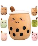 Kekeso Boba Plush Pillow Stuffed Toy Soft Lifelike Bubble Pearl Milk Tea Hugging Pillow Cartoon Plush Back Cushion Gift Toys (Brown-small Eyes 50cm/19.68inch) 50cm/19.68inch Brown-small Eyes - Buy Online on SooperMarket.com