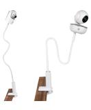 iTODOS Gooseneck Baby Monitor Mount - 27 inch Flexible Arm for Arlo, Motorola, and Universal Cameras - White - Buy Online on SooperMarket.com