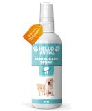 New: Helloanimal Dental Spray for dogs and cats - tartar remover also for gaps - tooth cleaning and dental care - Dental spray for bad breath 100 ml (1 Pack) - Buy Online on SooperMarket.com
