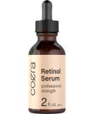 Retinol Serum for Face | 2 fl oz | Professional Strength Formula | Free of Parabens & Fragrances - Buy Online on SooperMarket.com