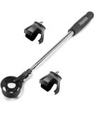 Prowithlin Stainless Extendable Golf Ball Retriever Bundle | 2 Grabbers, 9ft Telescopic Pole | Lightweight, Golf Gifts for Men - Buy Online on SooperMarket.com