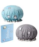 2 Piece Waterproof Shower Hood Bath Cap for Women - Reusable Elastic Hair Cap in Blue & Gray | Ideal for Bathing and Spa - Buy Online on SooperMarket.com