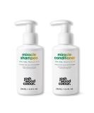 Josh Wood Colour Miracle Shampoo and Conditioner for Fine/Fragile Hair - Professional Duo - Buy Online on SooperMarket.com