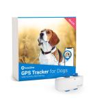 Tractive Waterproof GPS Dog Tracker - White | Location & Activity Monitoring | Unlimited Range - Buy Online on SooperMarket.com