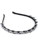 Buy styleBREAKER Silver Shell Headband for Women | Maritime Hairband 04027012 - International Shipping Available - Buy Online on SooperMarket.com