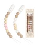 Kowlone Dummy Clips: Soother Pacifier Chain Holder for Boys & Girls - Unisex Newborn Dummies - Buy Online on SooperMarket.com